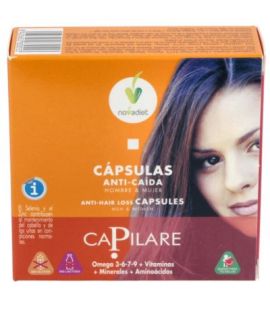 Capillare Anti-Hair Loss Gluten-Free 60caps Nova Diet