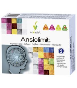 Ansiolimit SinGluten Vegan 60caps Nova Diet