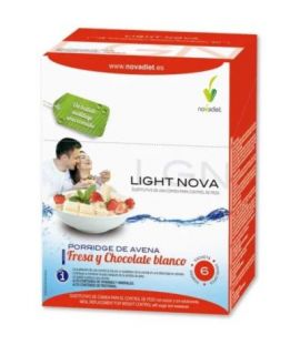 Light Nova Porridge Strawberry 6 Envelopes Nova Diet