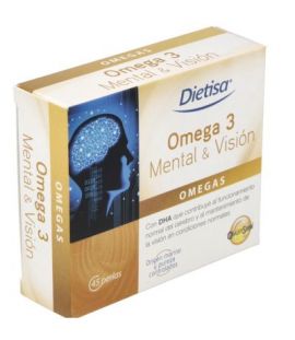 Omega-3 Mental and Vision 45 Pearls Dielisa