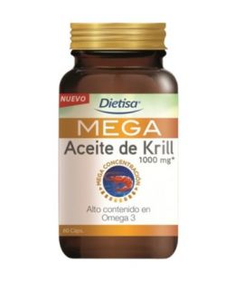 Mega Krill Oil 1000Mg 60caps Dielisa