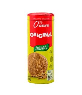 Original Vegan Digestive Cookies Without Sugar 190g Santiveri