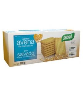 Galleta Salvado Avena Vegan 270g Santiveri