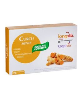 Curcu Mente Gluten Free Vegan 24comp Santiveri