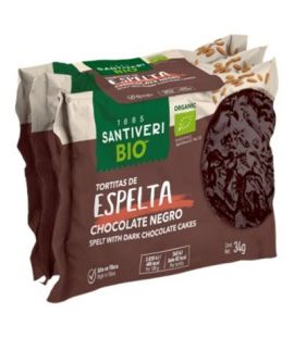 Tortita Espelta Choco Bio 3x2 Santiveri