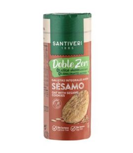 Galletas Avena Sesamo Doble Zero Vegan 165g Santiveri