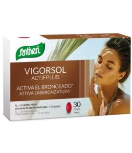 Vigorsol Actifplus 30 Perlas Santiveri