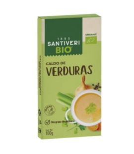 Organic Vegetable Broth Cubes 100g Santiveri