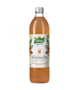 Kombucha Jengibre y Curcuma Bio 500ml Santiveri