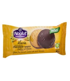 Maria Cookies Dipped with Dark Chocolate Gluten-Free 80g Santiveri