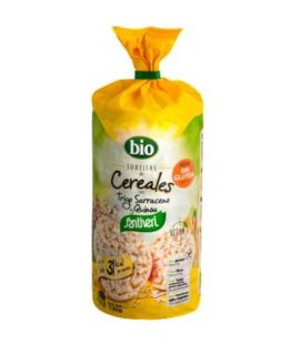 Tortitas Cereales Sarraceno y Quinoa Bio 130g Santiveri