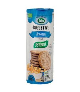 Organic Oatmeal Digestive Cookies 190g Santiveri