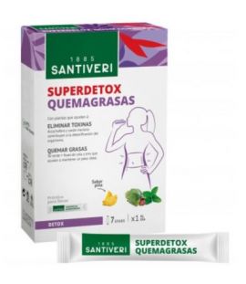 SuperDetox Fat Burner Vegan 7 Sticks Santiveri