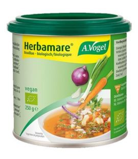 Herbamare Vegetable Broth with Salt Gluten-Free Vegan bottle 250g A.Vogel