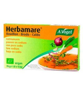 Herbamare Bouillon Vegetable Broth Cubes Low in Salt Bio Vegan A.Vogel