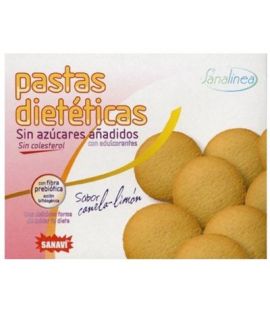 Cinnamon and Lemon Glutinated Diet Pastes Without Sugar 240g Sanavi