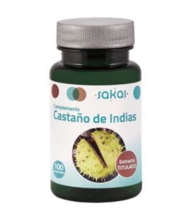 Castaño de Indias SinGluten Vegan 100comp Sakai