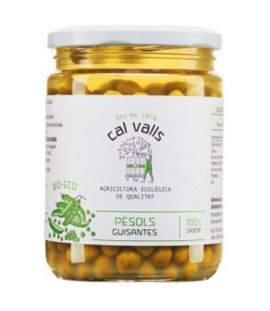 Organic Cooked Fine Peas 260g Cal Valls