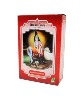 Copper Chestnut Henna Powder Eco Vegan 100g Radhe Shyam