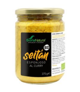 Seitan Esponjoso Curry 375g Soria Natural