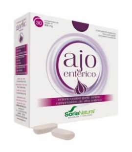 Enteric Garlic 30comp Soria Natural