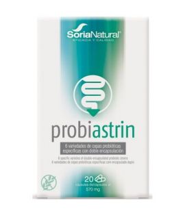 Probiastrin 570Mg Gluten Free 20caps Soria Natural