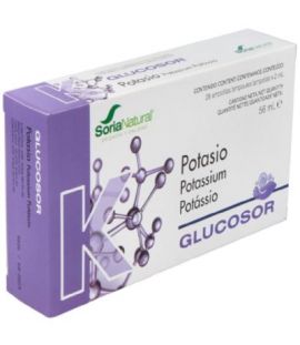 Potassium Glucosor 28 Vials Soria Natural