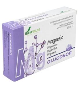 Magnesium Glucosor 28 Vials Soria Natural