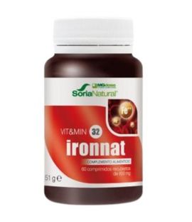 VitMin 32 Ironnat 60comp Mgdose Soria Natural