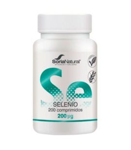 Selenium Vegan Gluten Free 200comp Soria Natural