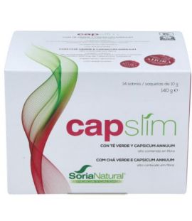 Capslim 14 Sobres Soria Natural