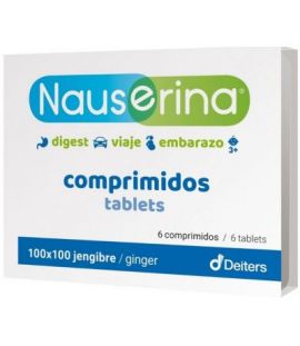 Nauserina Nausea and Dizziness Gluten Free 6comp Deiters