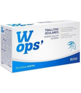 Wops Sterile Eye Wipes 30 Deiters