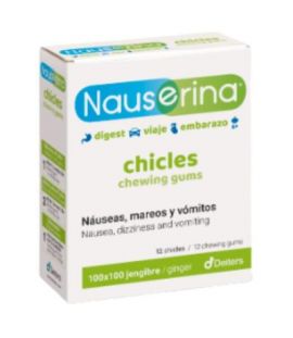 Nauserina Nausea and Dizziness 12 Deiters Gums