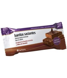 Barritas Saciantes de Chocolate 24uds Herbopuntia Herbora