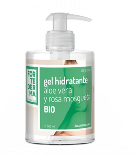 Bio Vegan Aloe Vera Moisturizing Gel with Rosehip 500ml Fortederma Herbora