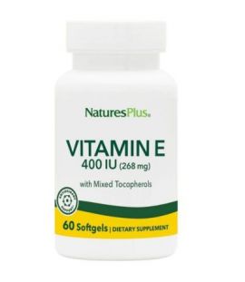 Vitamin-E 400Ui Gluten-Free 60 Pearls NatureS Plus