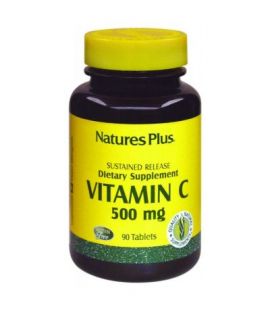 Vitamin-C 500Mg Gluten-Free 90comp NatureS Plus