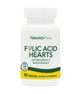 Acido Folico Hearts SinGluten 90comp NatureS Plus