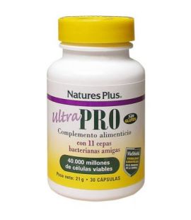 Ultra Probiotics Gluten Free 30caps NatureS Plus