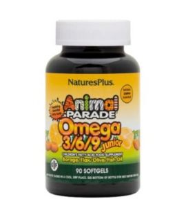 Animal Parade Omega-369 SinGluten 90 Perlas NatureS Plus