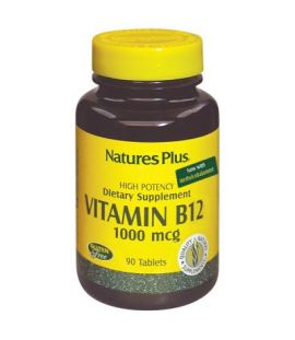 Vitamin-B12 1000Mcg Gluten-Free 90comp NatureS Plus