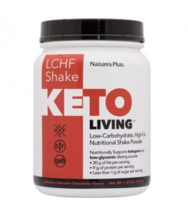 Living Gluten-Free Choco Shake Keto 578g NatureS Plus