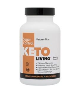 Living Sugar Control Keto Vegan 90caps NatureS Plus