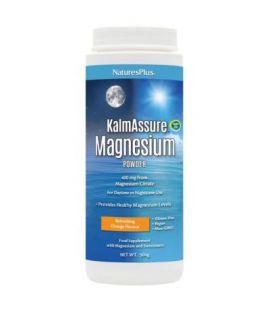 KalmAssure Magnesium powder Gluten Free Vegan 504g Nature's Plus