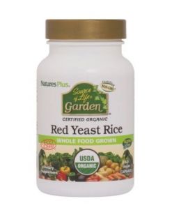 Garden Yeast Red Rice 600mg 60caps Nature's Plus