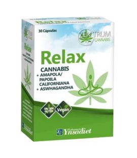 Zentrum Cannabis Relax Gluten Free 30caps Ynsadiet