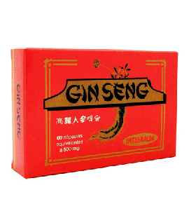 Korean Red Ginseng 500Mg 60caps Integralia