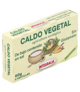 Low Salt Vegetable Broth Eco 60g Integralia