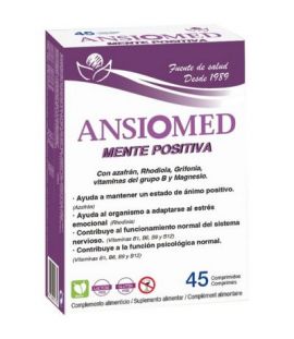 Ansiomed Positive Mind Gluten Free Vegan 45comp Bioserum